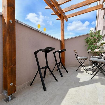 Modern Holiday Apartment "Libra" With Swimming Pool Posedarje Eksteriør bilde