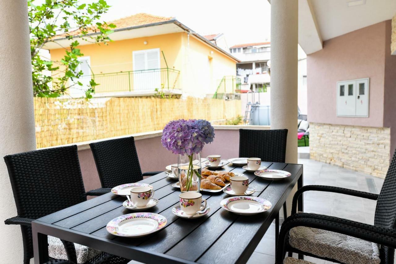 Modern Holiday Apartment "Libra" With Swimming Pool Posedarje Eksteriør bilde